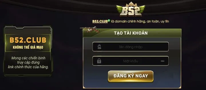 Phân biệt B52 chính hãng và giả mạo qua giao diện